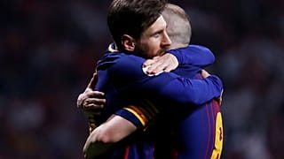 El último Clásico de Iniesta