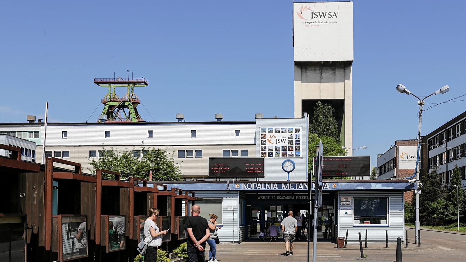 Polonya'da kömür madeni çöktü