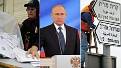 Lebanon election, US embassy signs in Jerusalem, Macron victory anniversary