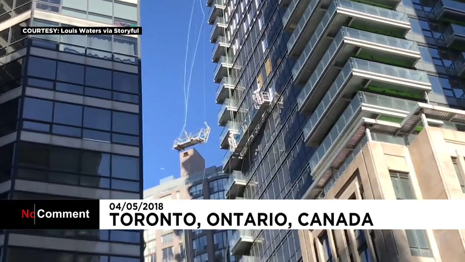  La province canadienne de l'Ontario en proie à des vents violents