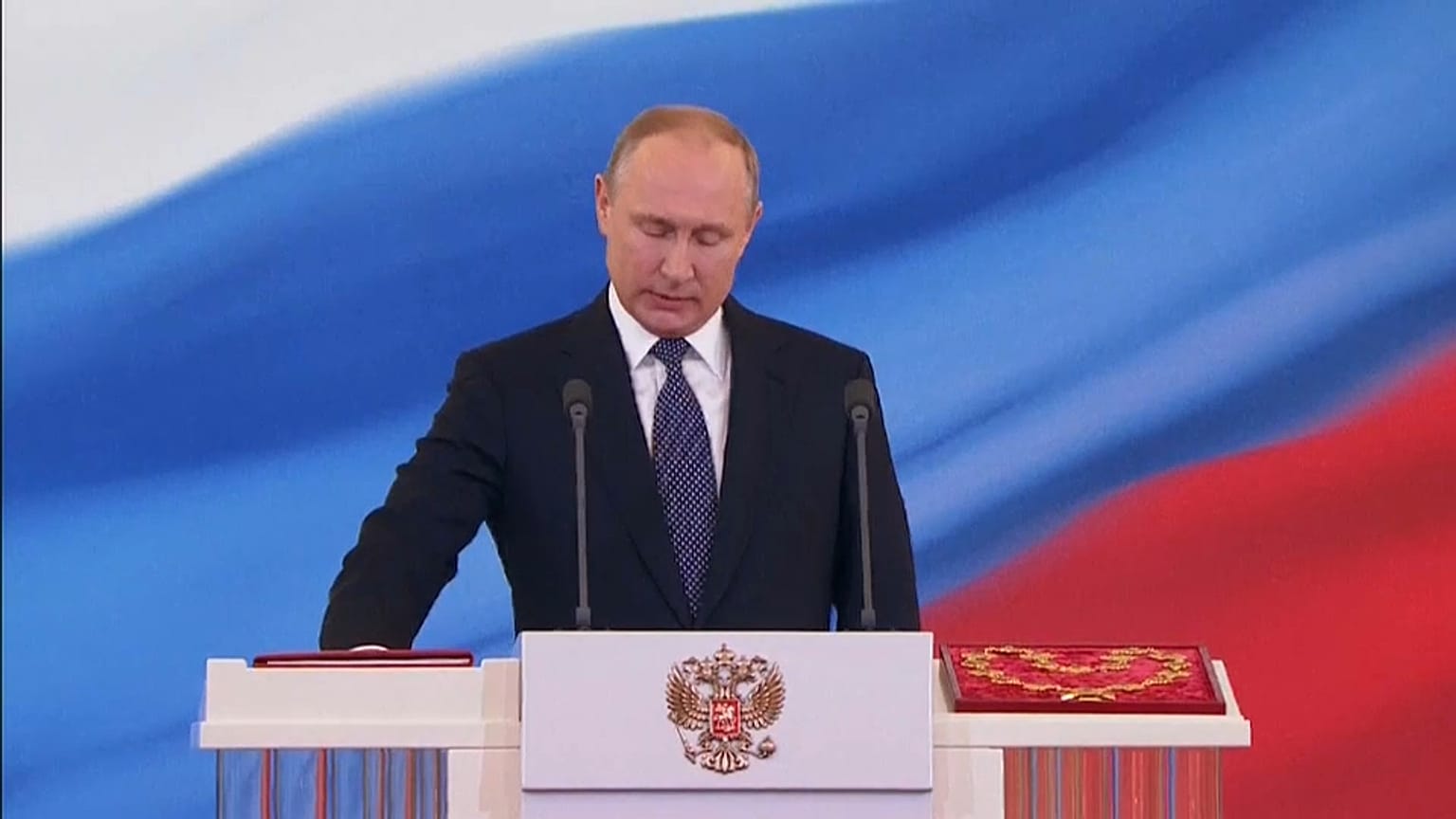 Putin dördüncü defa başkan