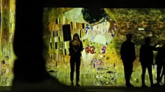 Paris: Gustav Klimts Kunst digital in Szene gesetzt