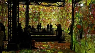 L'atelier des lumieres in Paris 