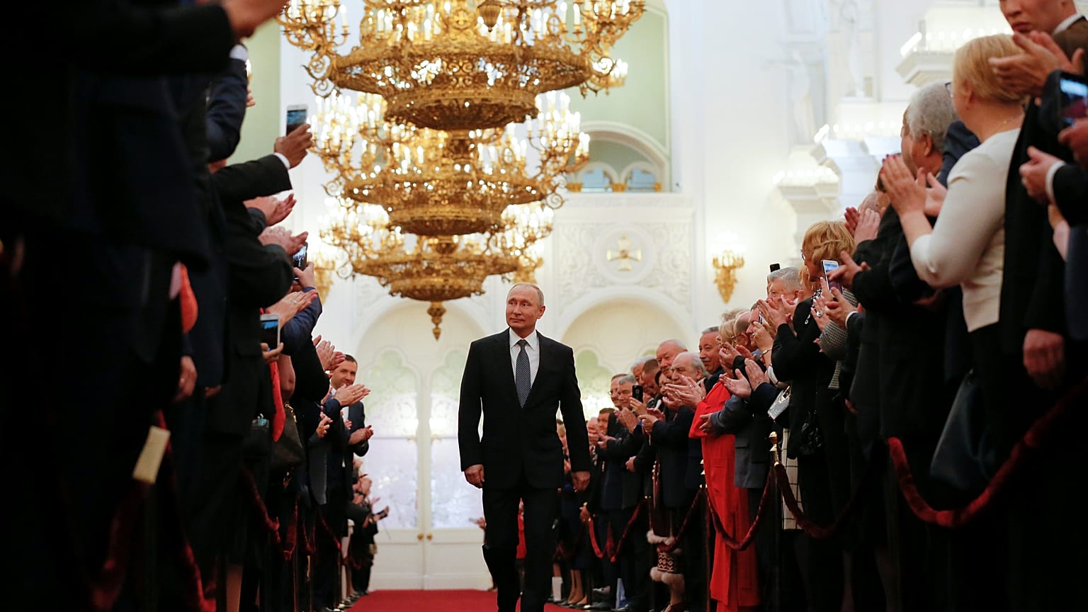 Le président russe Valdimir Poutine