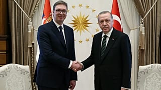 Sırbistan Cumhurbaşkanı Vucic Ankara'da 