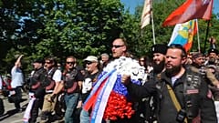 "Ночные волки" заехали в Прагу