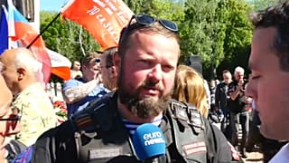 Líder da digressão dos Lobos da Noite explicou motivo da viagem à Euronews