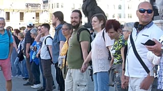 Nueva protesta masiva contra Víktor Orbán en Budapest