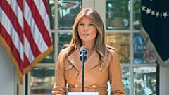 Melania Trump sale de la sombra y presenta 'Be Best'