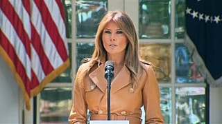 Melania Trump sale de la sombra y presenta 'Be Best'