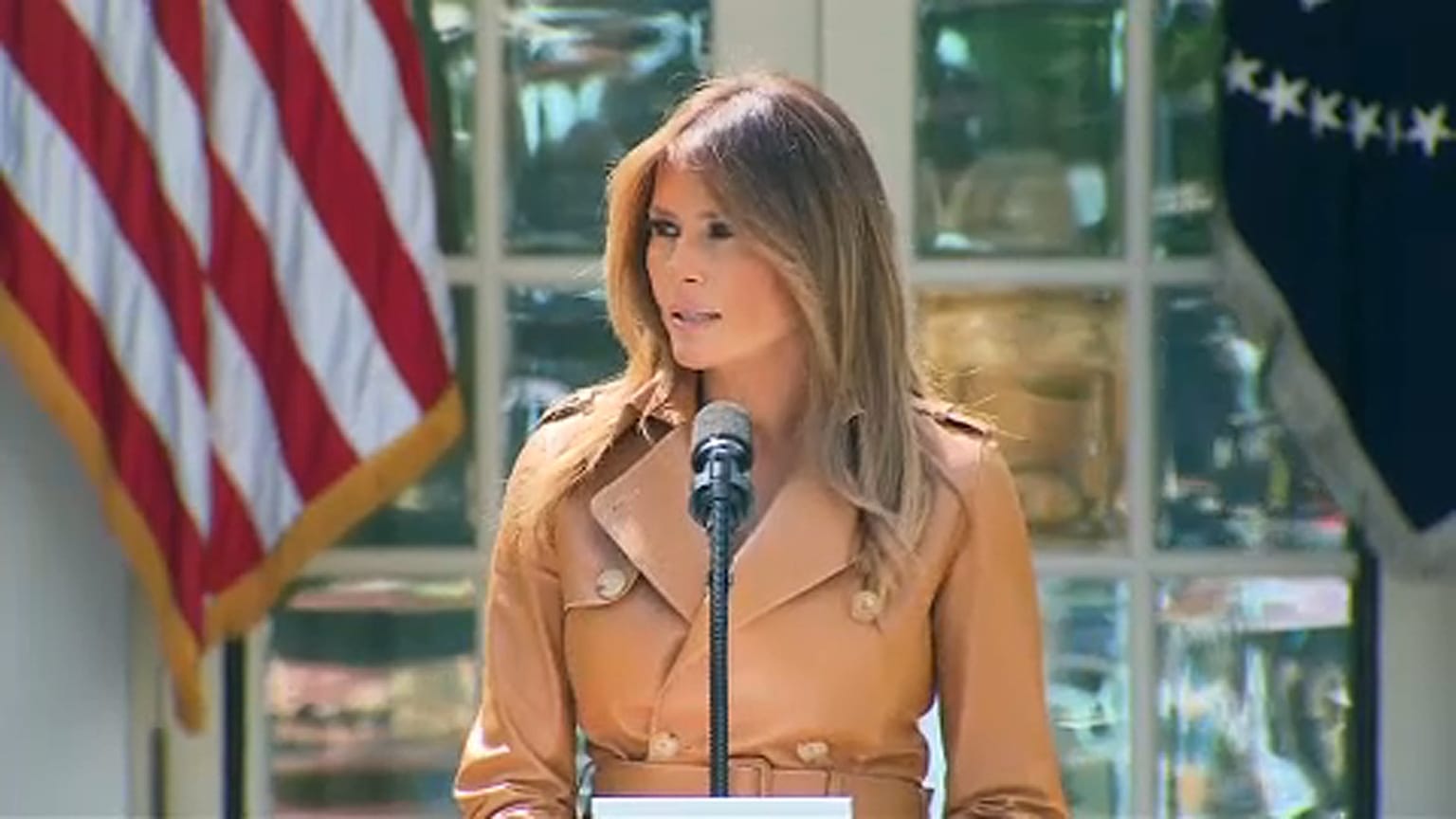 A gyermekek testi-lelki egészségéért indít kezdeményezést Melania Trump