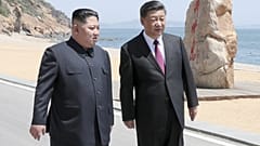 Nordkoreas Machthaber Kim Jong Un und Chinas Präsident Xi Jinping