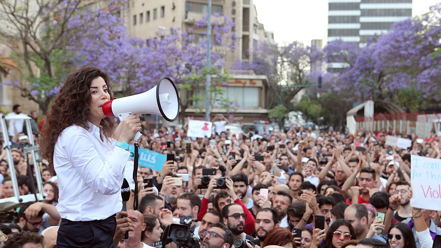 Lübnan: Feminist gazeteci Joumana meclise giremedi