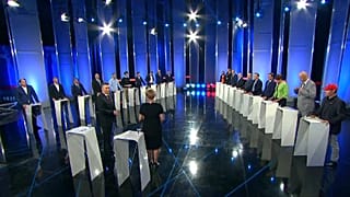Az összes miniszterelnökjelölt megjelent a tévévitán