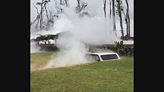Суровый вулкан Килауэа