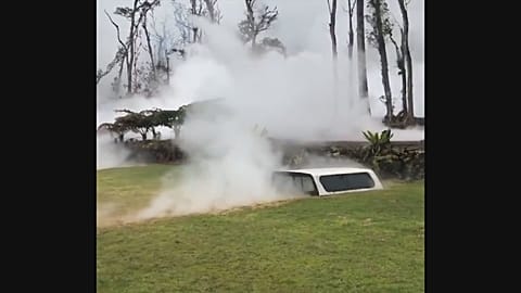 Суровый вулкан Килауэа