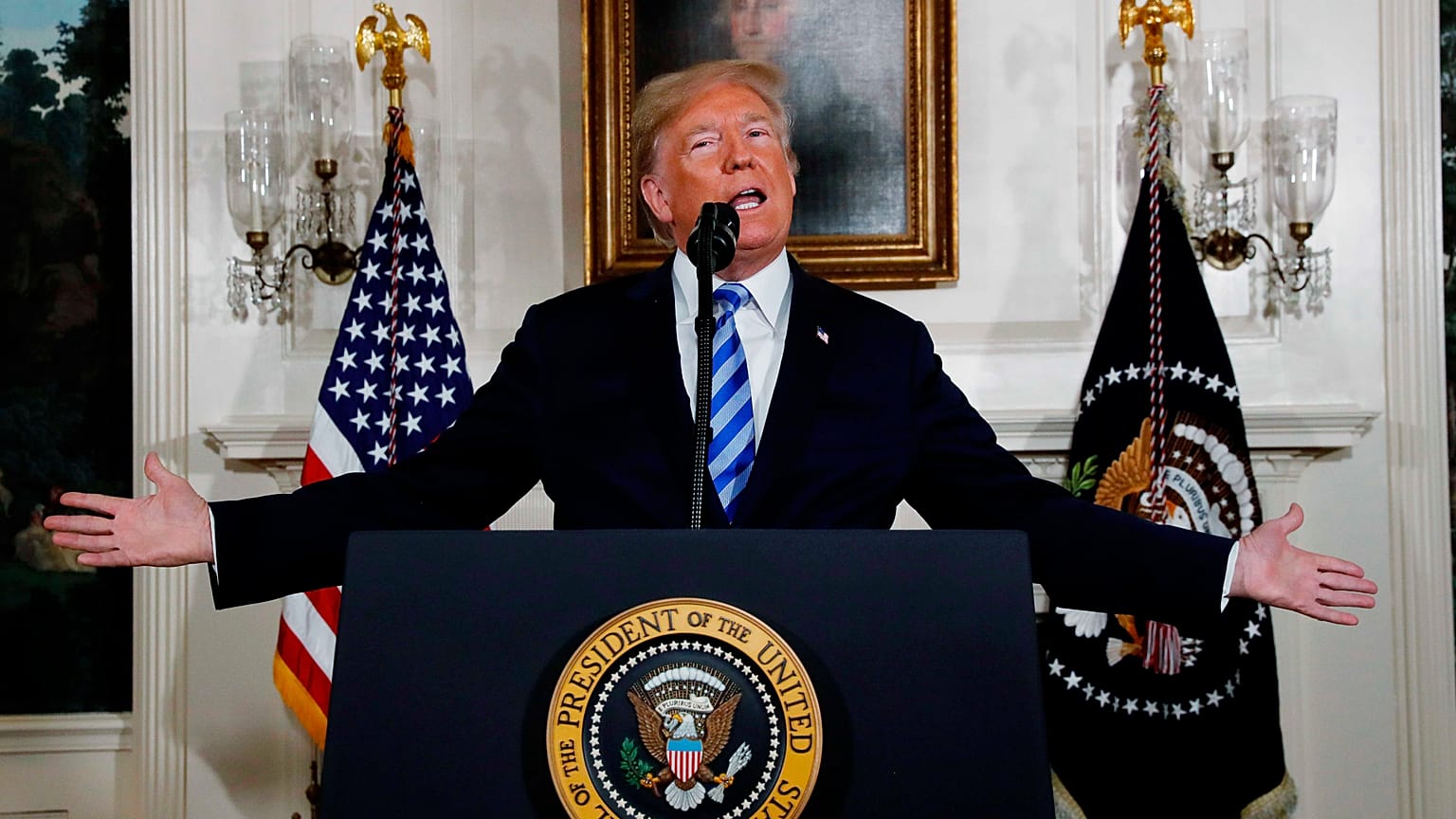 Trump: az USA kilép az iráni atomalkuból