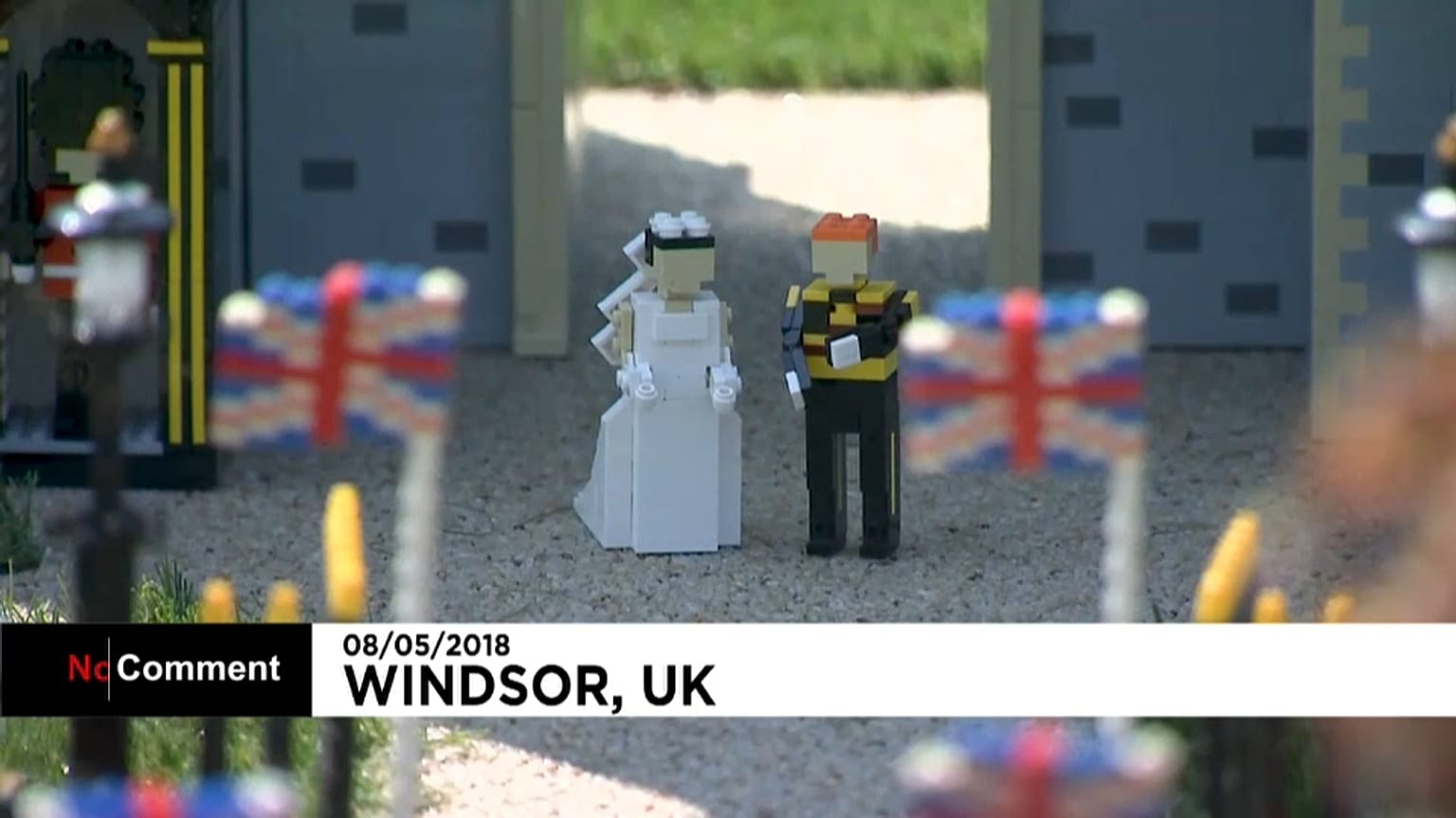 Le mariage princier version Lego