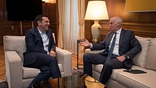 Τα εθνικά θέματα συζήτησαν Αλ.Τσίπρας και Γ.Παπανδρέου