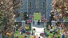 UK's Legoland unveils miniature royal wedding scene