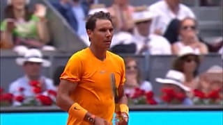 Nadal arrolla a Monfils en el Masters de Madrid