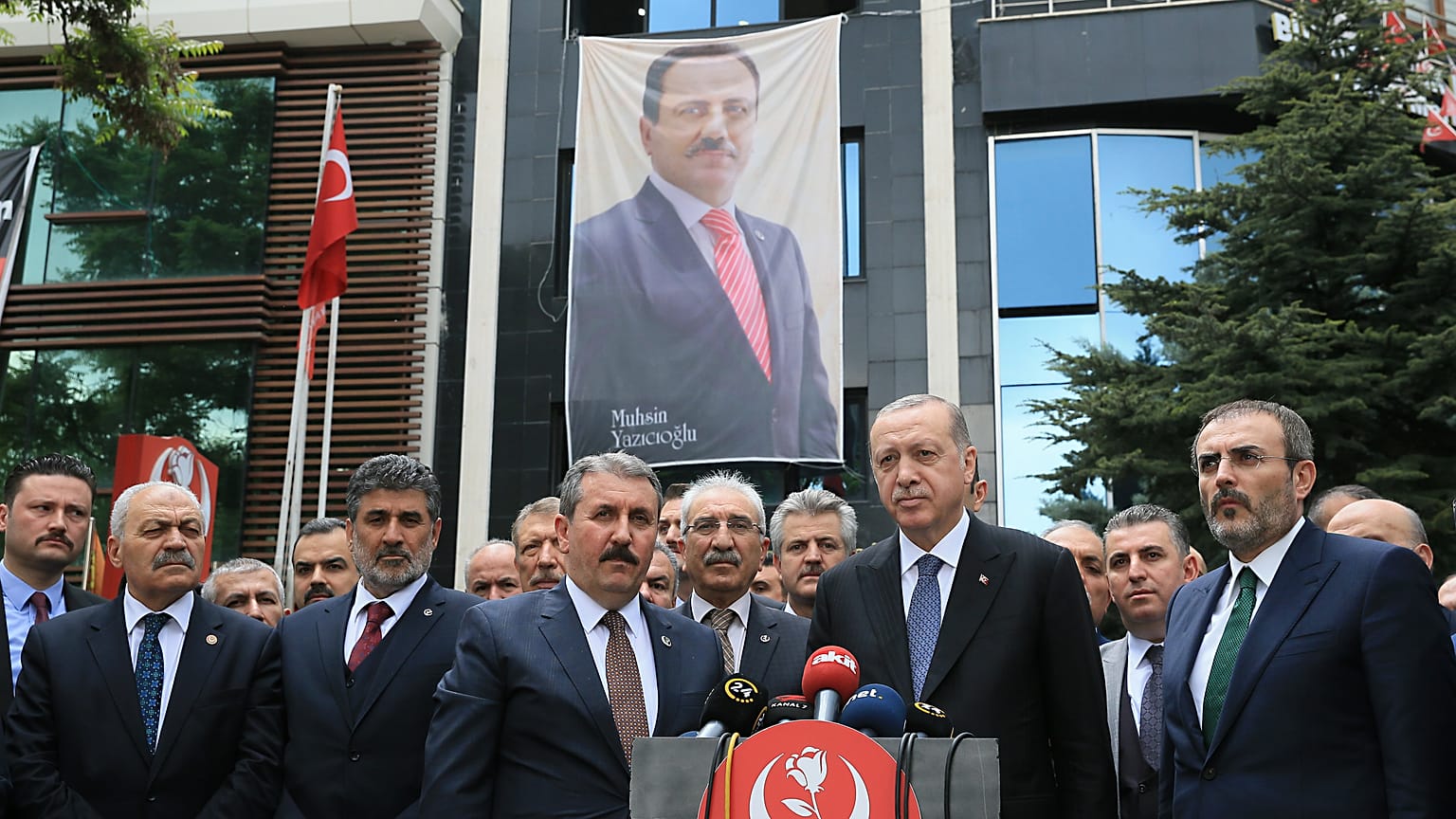 Erdoğan BBP'yi ziyaret etti: Ortak miting gündemde yok