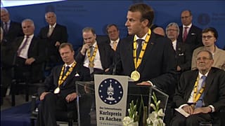 L'appel de Macron à l'Europe