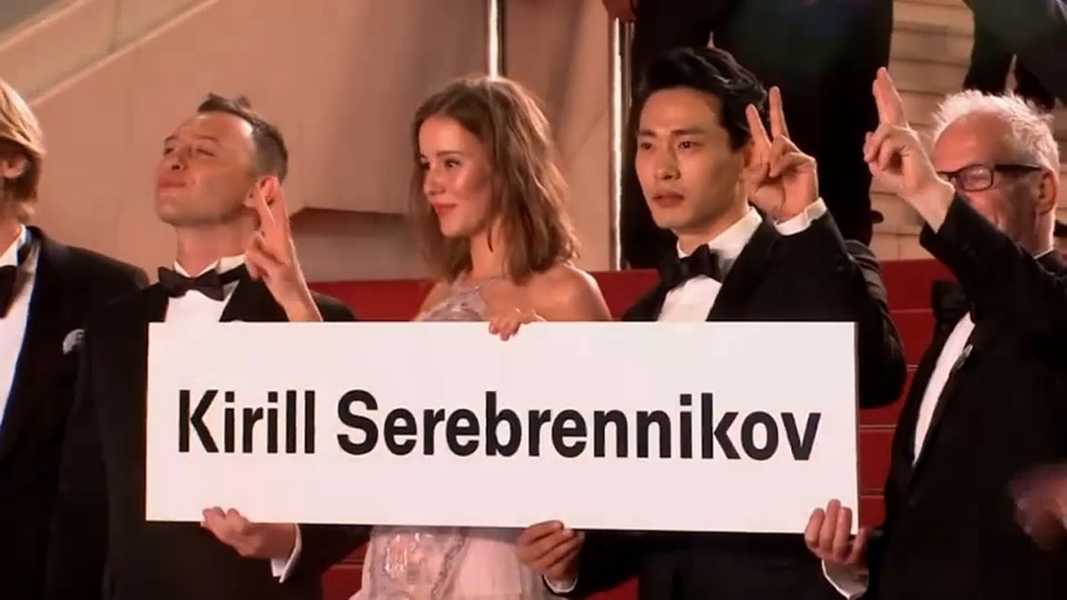 Empty chair at Cannes for detained Russian rock biopic director