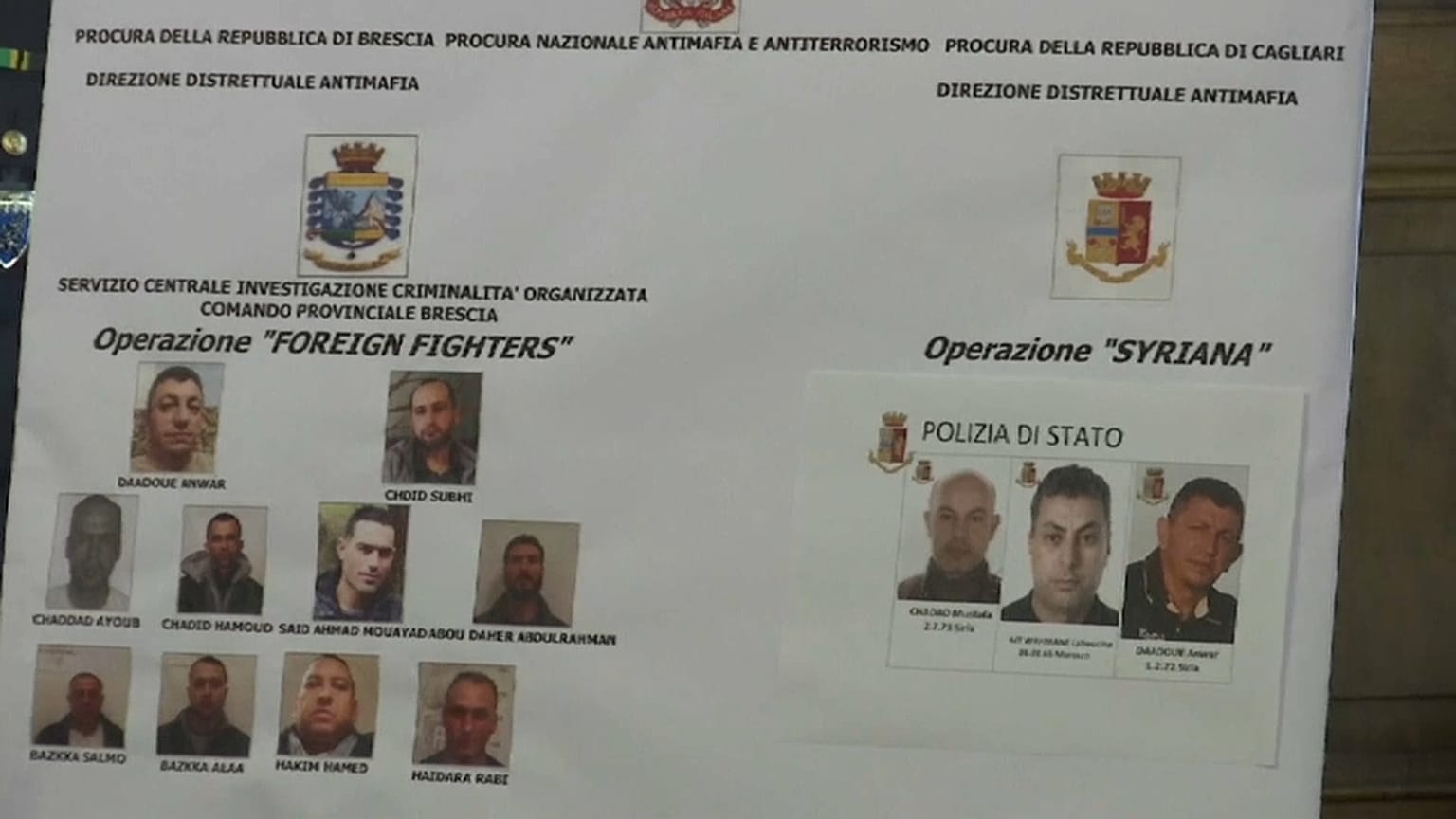 14 Terrorhelfer festgenommen