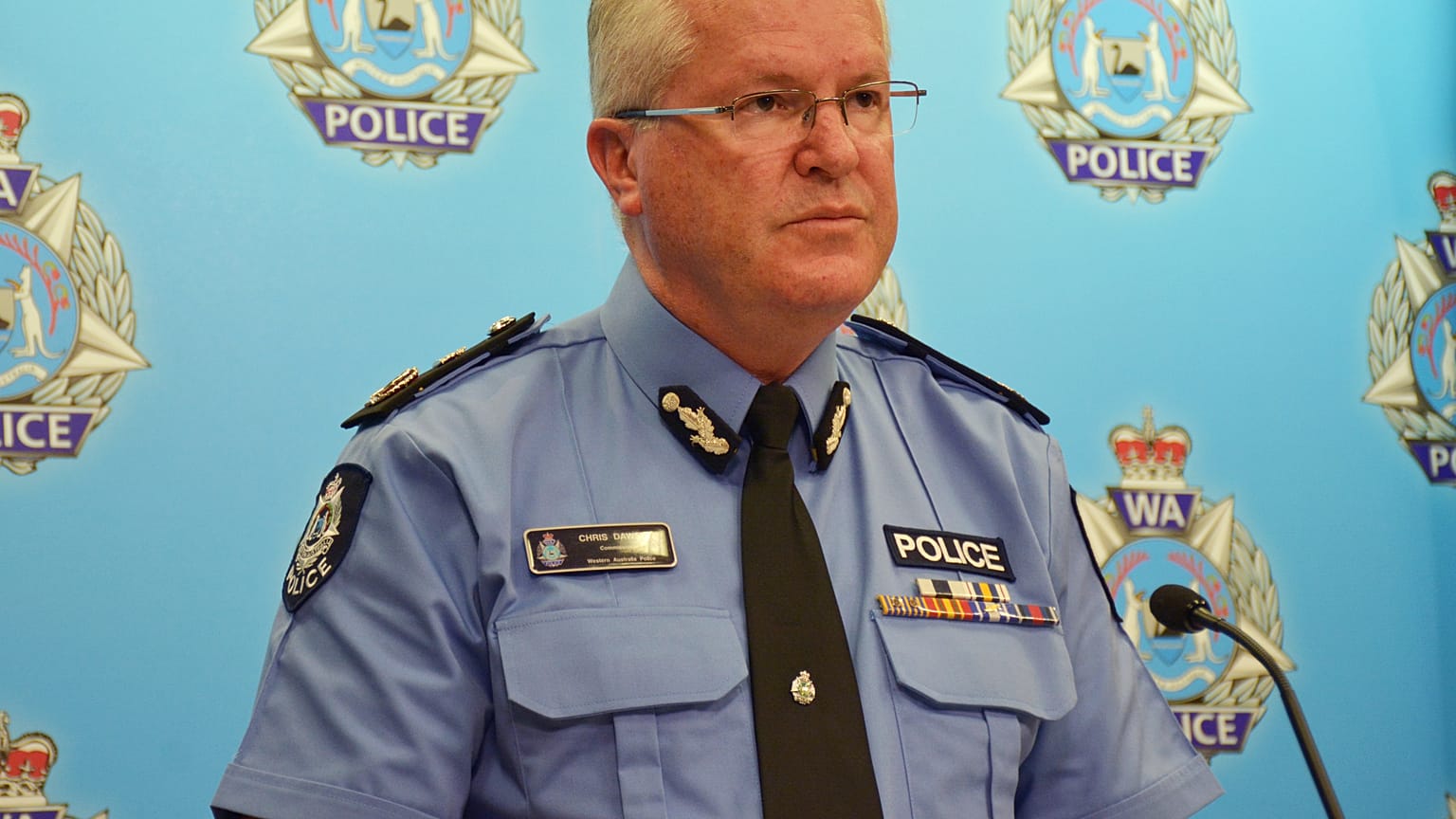Police Commissioner Chris Dawson