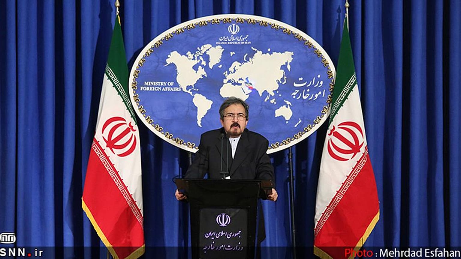 بهرام قاسمی، سخنگوی وزارت خارجه ایران