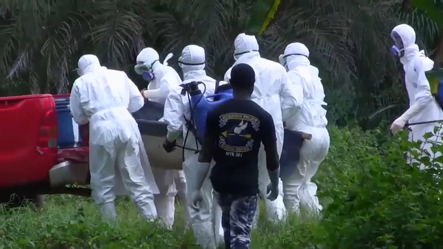 Ebola Kongo'da can aldı 