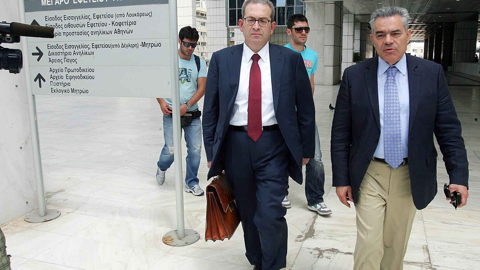Ο πρώην υπουργός Τάσος Μαντέλης (φωτογραφία αρχείου)