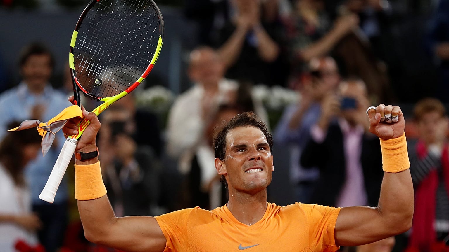 Rafael Nadal bate recorde com 34 anos em Madrid