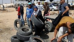 Les Palestiniens à nouveau mobilisés