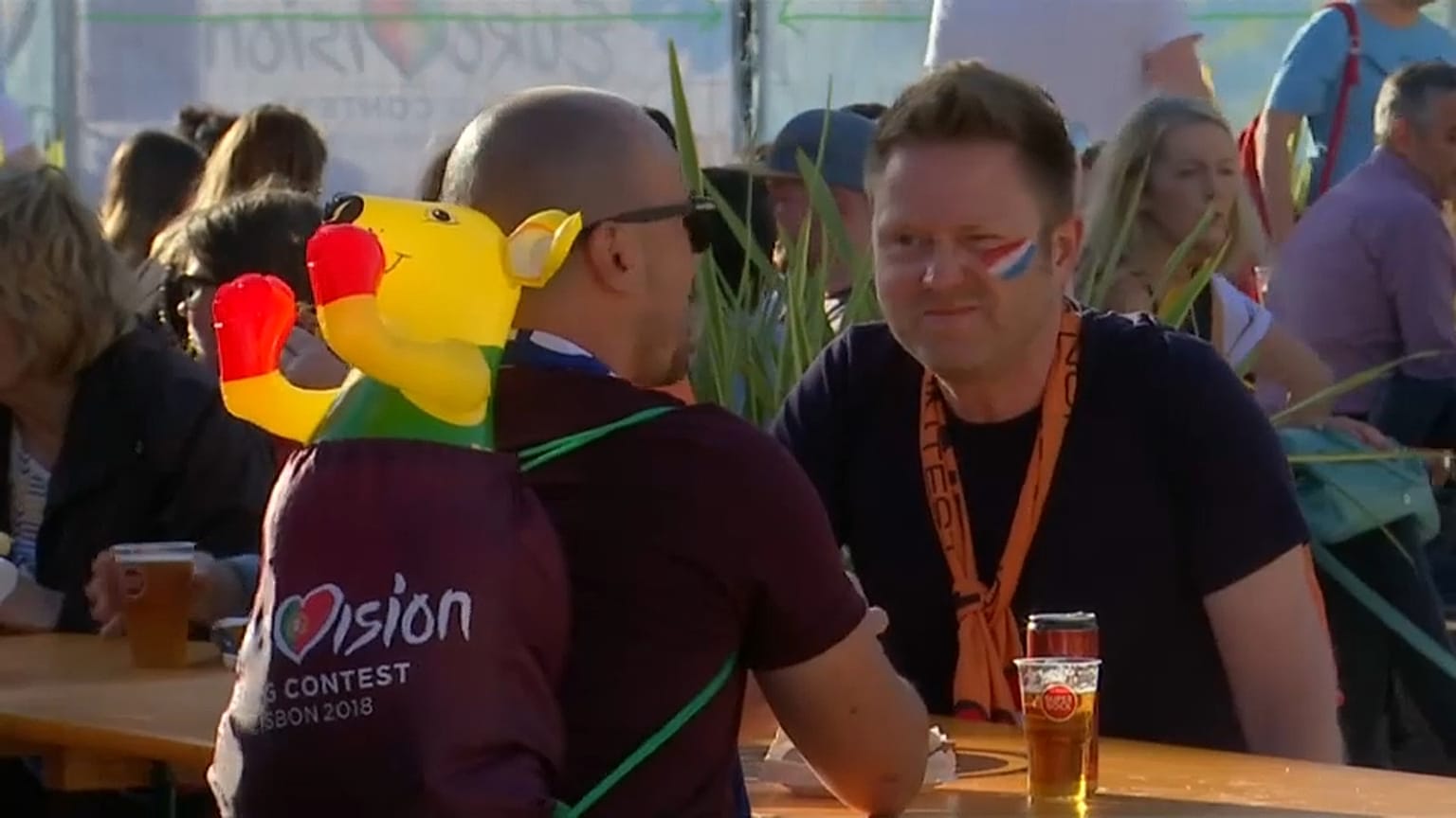 Los eurofans se preparan para la gran final de Eurovisión