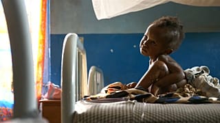 400.000 Kindern im Kongo droht der Hungertod