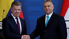 Nobel-békedíjas elnök Budapesten