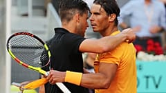 Eliminado em Madrid, Nadal perde "número um"