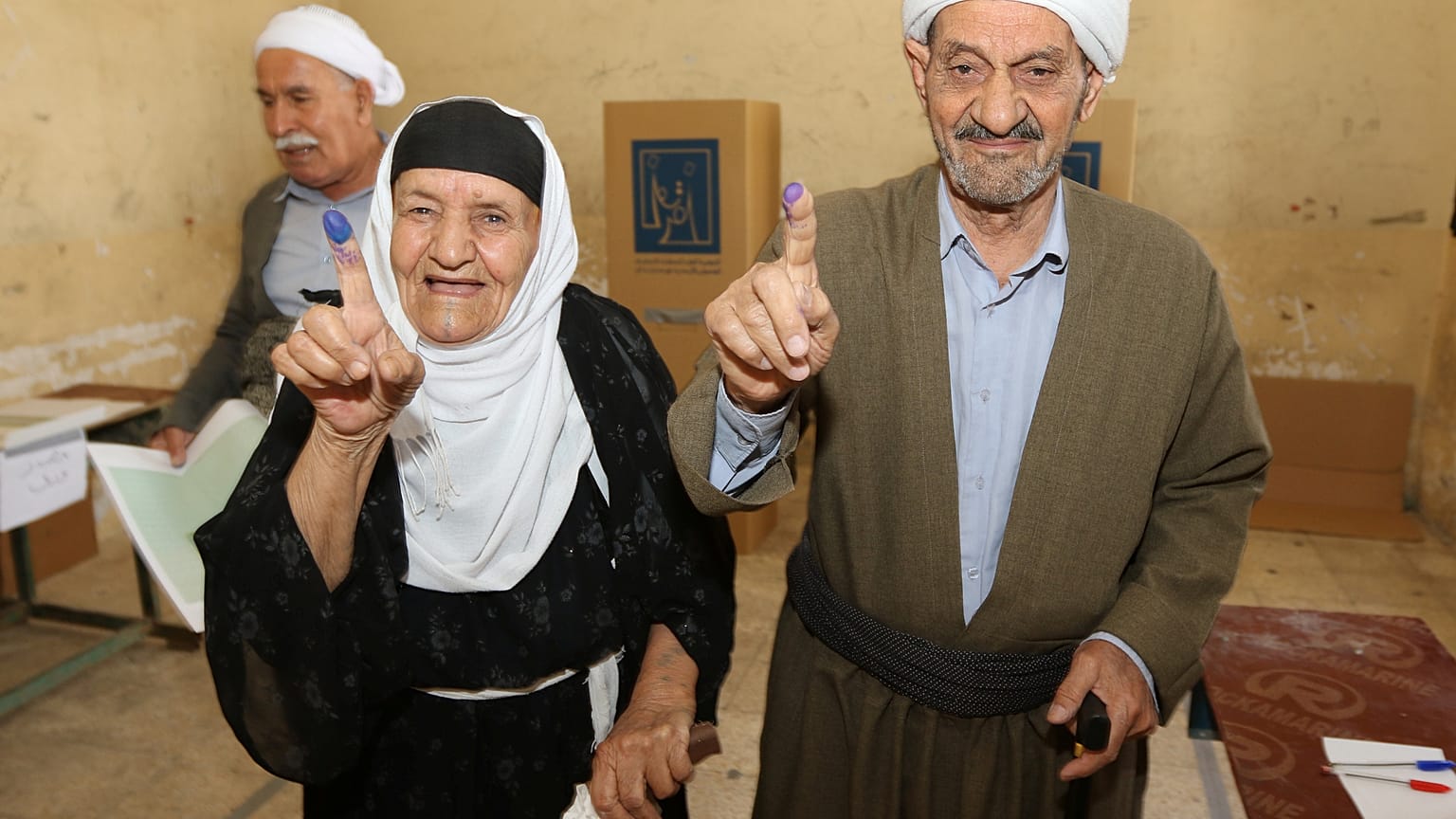 Irak vota libre del Dáesh