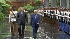 الرئيس الفلسطيني يختتم جولته في أمريكا اللاتينية بزيارة كوبا