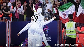 قهرمانی مجدد فوتسال زنان ایران در آسیا