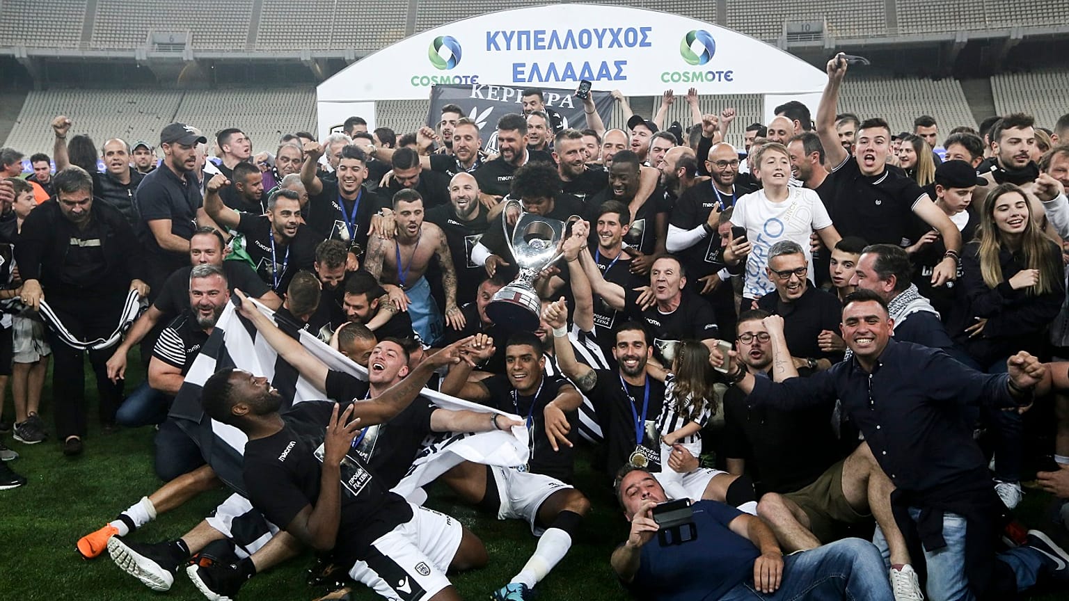 Ο ΠΑΟΚ κυπελλούχος Ελλάδας 