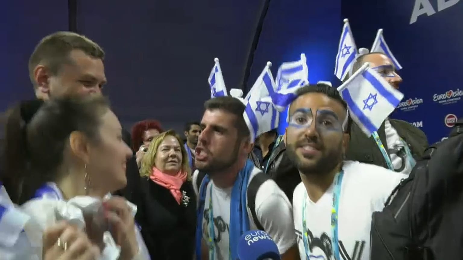 Eurovisión: sonrisas, lágrimas y un espontáneo