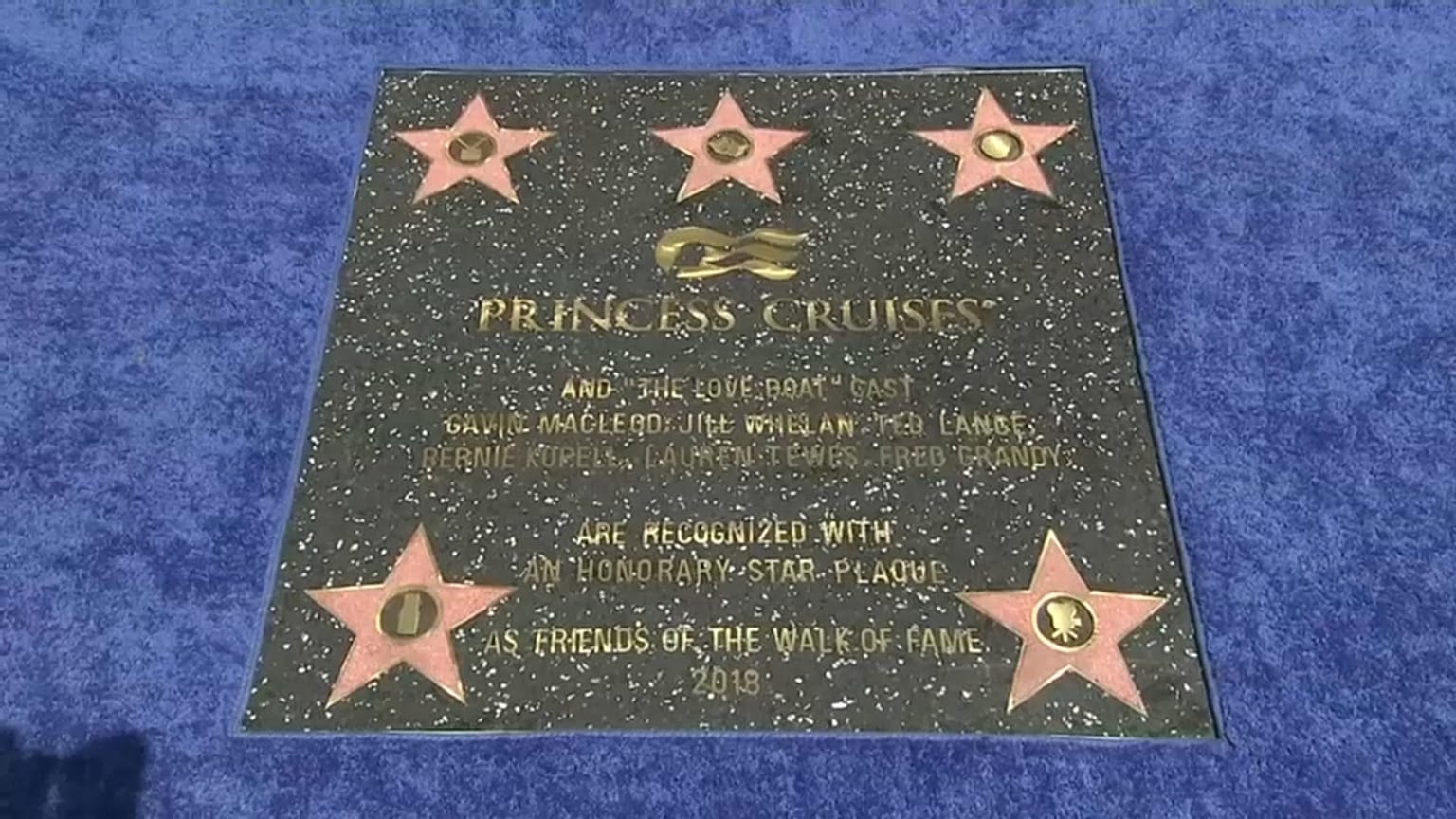 'The Love Boat' cast reunites in Hollywood for a Walk of Fame event