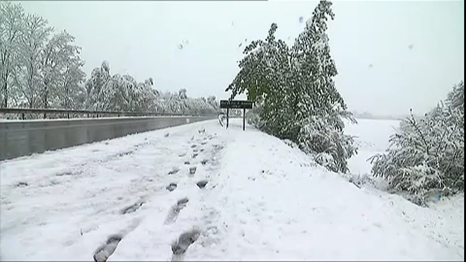 Ανοιξιάτικος χιονιάς στη Γαλλία 