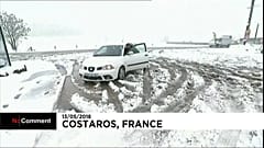 Neve a um mês e meio do verão