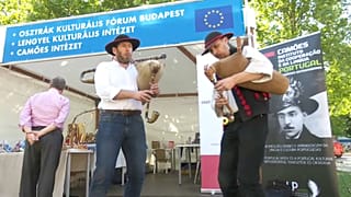 Eurosceptic Hungary marks EU Day