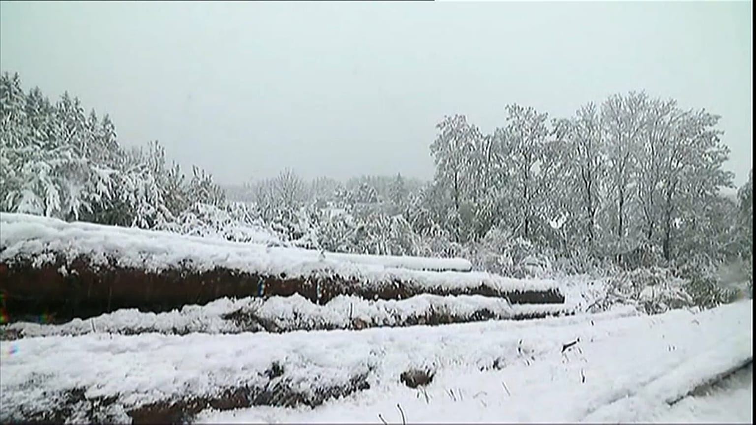 France : de la neige en mai