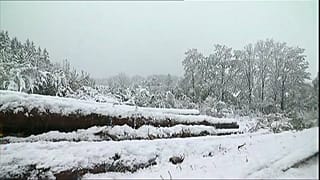 France : de la neige en mai